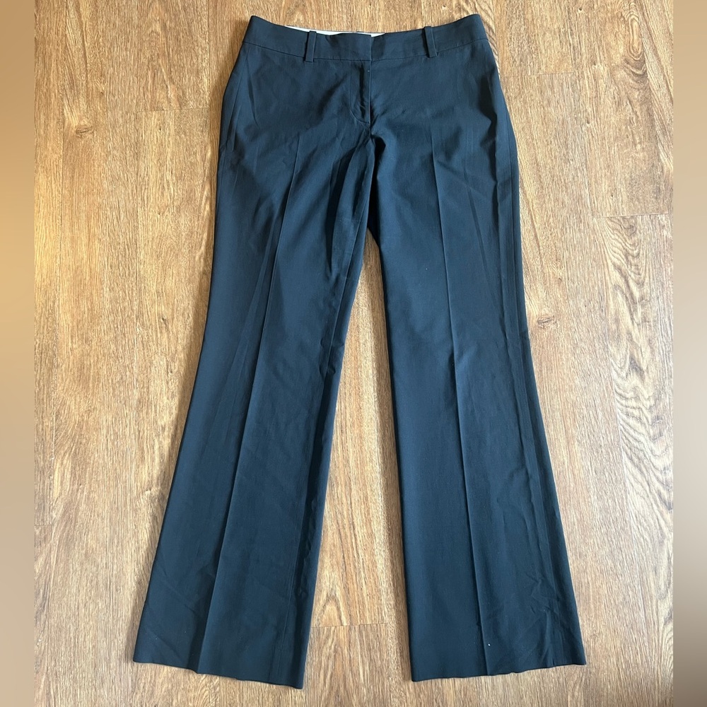 Ann Taylor Black Boot Cut Dress Pants
